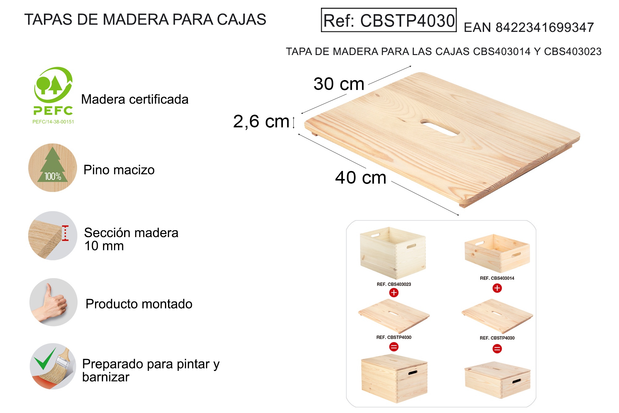 Tapa de madera - Imagen 5
